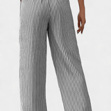 Sabrina Straight Pants with Adjustable Waist