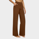 Calista | Women's brown loose pants