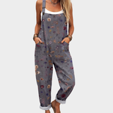 Comfortable Printed Overall