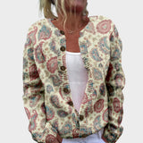 Kate - Floral Autumn Cardigan