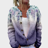 Eleanor - Floral Autumn Cardigan