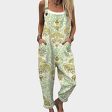 Comfortable Printed Overall