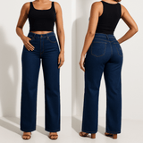 Aline - Mid-rise stretch jeans