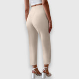 Brielle - Women's High-Waisted Trousers