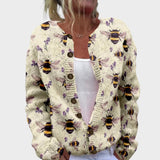Xenia - Floral Autumn Cardigan