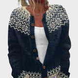 Violet - Floral Autumn Cardigan