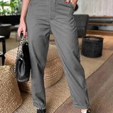 Kotryna - Elegant, figure-enhancing pants with a belt