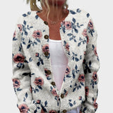 Genevieve - Floral Autumn Cardigan
