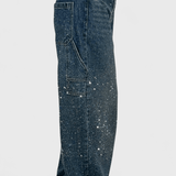 Dariya Cargo Balloon Jeans with Glitter and Stone Applications