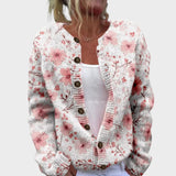 Celeste - Floral Autumn Cardigan