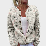 Ivy - Floral Autumn Cardigan