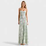 Anaïs - Maxi dress in floral lace