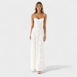 Anaïs - Maxi dress in floral lace