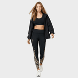 Carmo - High waist leggings in leopard print