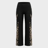 Carmo - High waist leggings in leopard print