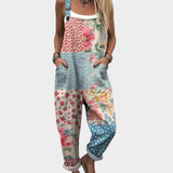 Comfortable Printed Overall