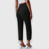 Brielle - Women's High-Waisted Trousers