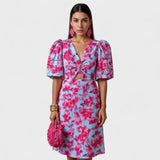 Danica - Tropical Fire Dress