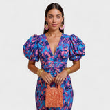 Danica - Tropical Fire Dress