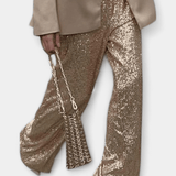 Elva Pants with High Waist and Loose Silhouette